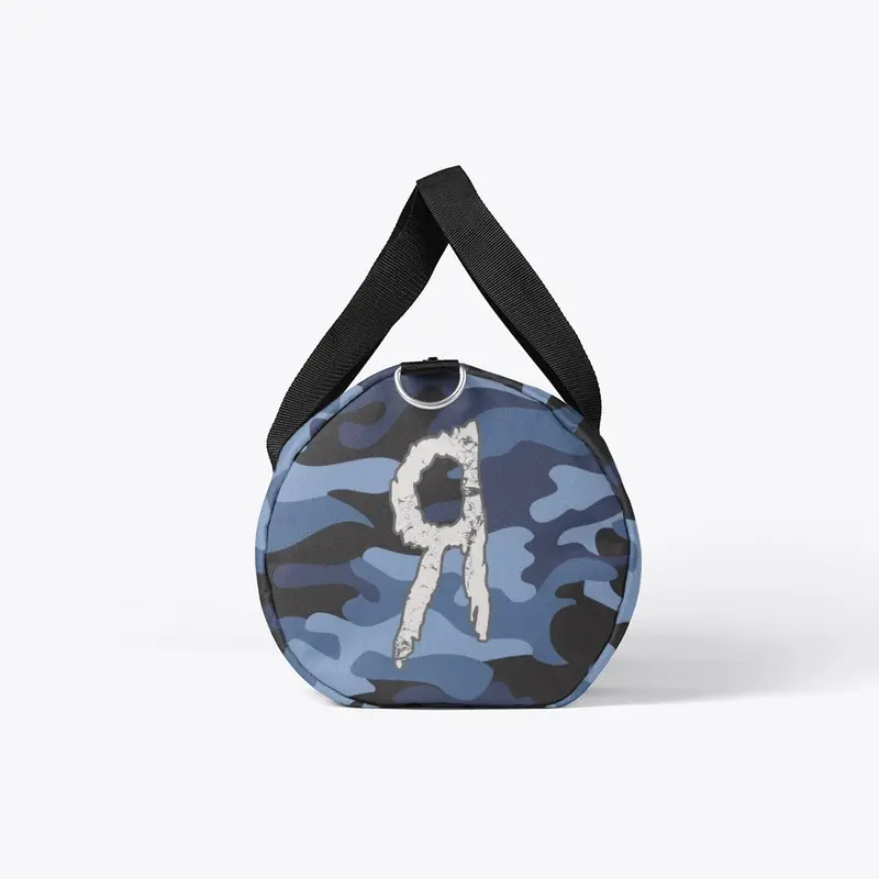 NAVY CAMO LOGO Duffle Bag