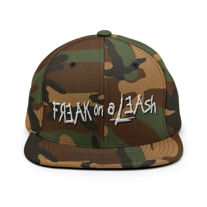 CAMO LOGO Snapback